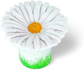 Siro Designs SD101-112 Daisy Knob, 1.5-Inch, White
