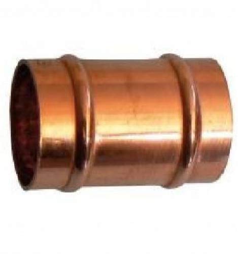 22mm x 3/4" Imperial Solder Ring Coupling - Bag of 5