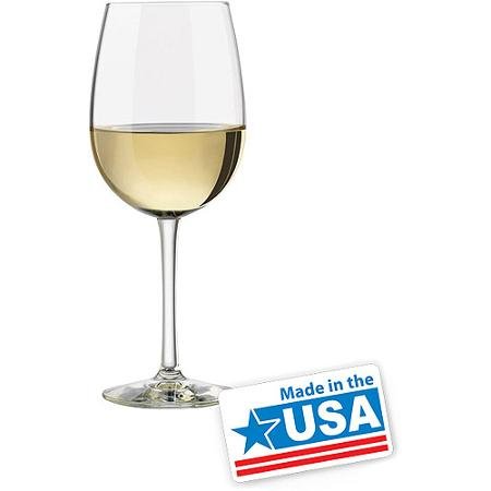 Libbey Vineyard 16 oz Clear Pinot Grigio Glasses, Set of 8
