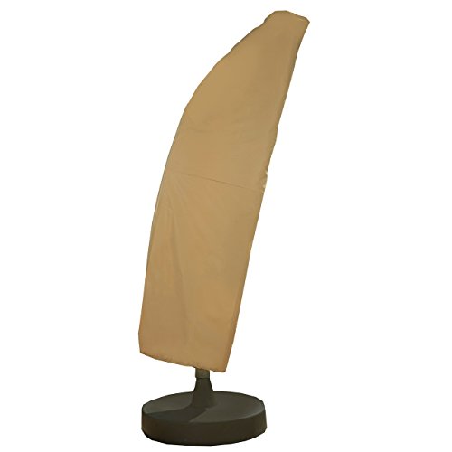 Seasons Sentry CVU01438 Offset Umbrella Cover, Sand New