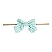 NCMAMA Baby Girls Hair Bows Headbands Floral Stretch Nylon Bands For Toddler Kids Hair Bands Pack Of 3 (Xhmjq002)