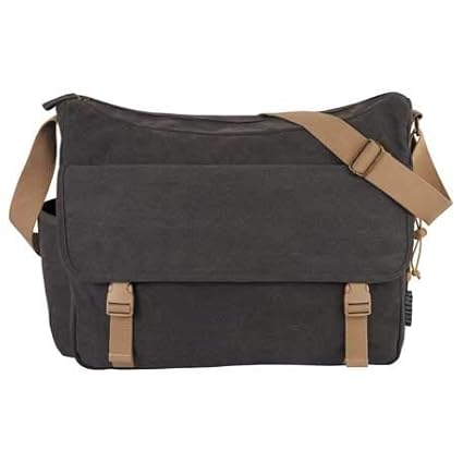 Field & Co.? Venture 15 Computer Messenger Best Brand Designer Men and Women Briefcase Bag Stylish Hand Bag Color Charcoal (7950-32 CA)