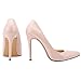 Zbeibei Women's PU Faux Leather High Heels Corset Style Pumps Court Work Women Shoes