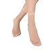 Women Socks,CHARHODEN 12 Pairs Women's Girl's Ankle High Soft Crystal Silky Sheer Socks