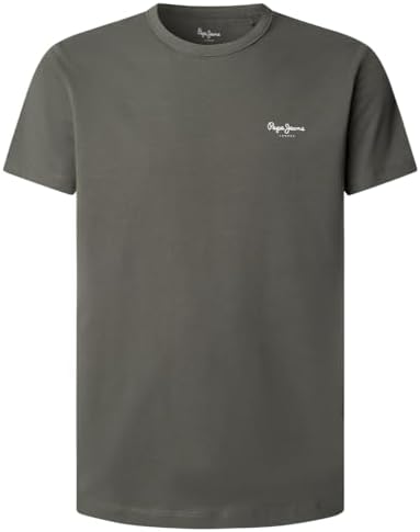 T-shirt original básica 3N para homens, verde (verde-oliva), tamanho S