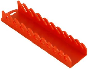 Protoco 5121 Stubby Wrench Rack, Red Magnetic, 10-Piece