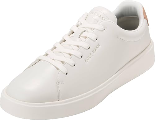 Cole Haan Men's Grand Crosscourt Traveler Sneakers, Ivory/Tuscan Sand/Ivory, 10…