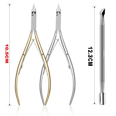 Mydio Cuticle Nipper, Professional Cuticle Nipper Scissors, Stainless Steel Cuticle Cutter Clipper Dead Skin Remover,Trimmer Cuticle Clippers Tools with Double Spring - Durable Nail Art Manicure Tool - Thumbnail 5