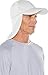 Coolibar UPF 50+ Men's Women's Alex All Sport Hat - Sun Protective (One Size- White)