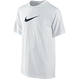 Nike 380969-010 Legend Dri-Fit Short Sleeve Tee - Youth - Black/White
