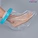 KEEFITT Adult Foot Cast Covers for Shower, Waterproof Shower Bandage and Cast Protector for Shower and Bath Watertight Protection to Broken Surgery Foot Ankle Wound and Burns