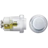 Amazon.com: NuTone PB41LSN Wired Lighted Round Stucco Door