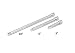 Craftsman 3 pc 3/8 drive wobble extension bar set - 3", 6", 10" primary