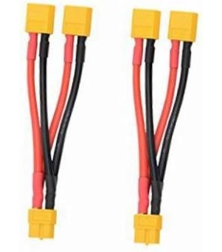 12 Pairs XT60 Male/Female Connectors With 12AWG Wire For RC Lipo Battery Drone