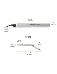 AFA   Herramienta de descarga de herramientas con 5 cuchillas extra de alta densidad BS1018 para tareas de descarga de metal duro