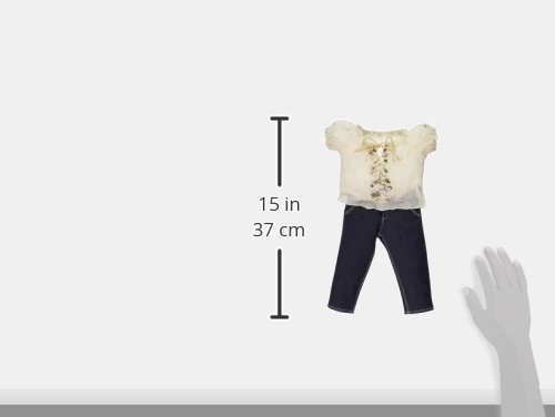 Chic Jeans & Peasant Blouse - Fits 18" American Girl Dolls
