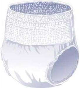 Attends Adult Extra Absorbency Protective Underwear Large 44" - 58" (Case of 100)