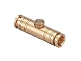 10 Pack - Orbit 3/8 Foot Brass Slip-Lok Mist Tubing Tee with Nozzle