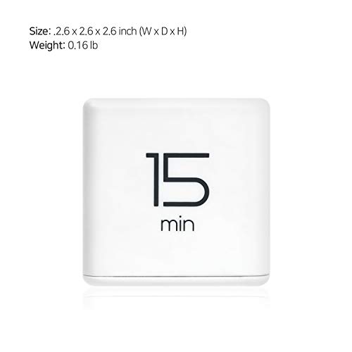 mooas Cube Timer, Time Management, Kitchen Timer, Kids Timer, Workout
