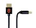 ECHOGEAR 6' Ultra Slim Flexible HDMI Cable - High-Speed Supports Full 1080P, 4K, UltraHD, 3D, Ethernet, and Audio Return Channel - 6 feet - Echo-ACSH6 primary