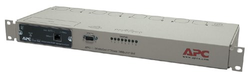 APC 100 to 125 V Range Nema 5-15 8 port Rack mount PDU Master Switch AP9211 with AP9606 NIC