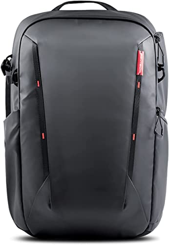 PGYTECH OneMo Lite Zaino Fotografico Impermeabile 22L, Nero | Apertura Totale, Divisori Modulari, Trasporto Ergonomico, Per Reflex Digitali, Fotocamere Mirrorless,Droni Computer Portatile