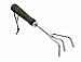Joseph Bentley Traditional Garden Tools Stainless Steel Hand 3-Prong Cultivator