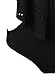 Azbro Women's One Piece V Neck Halter Flounce Monokini Swimwear, Black L