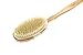 100% Natural Bath Body Brush with Long Bamboo Handle + Boar Bristles - Scrub Or Exfoliate Your Back + Dry Skin Easily with 2 Detachable Heads!