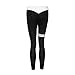 Oksale Womens Workout Sportswear Skinny Women Yoga Pants Fitness Gym Leggings (M, Black)
