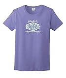 80th Birthday Gifts for Mom 80th Birthday Gift Made 1940 Paisley Crest Ladies T-Shirt Large Violet