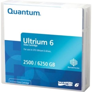 Quantum LTO-6 (MR-L6MQN-01) Ultrium-6 Data Tape Cartridge (2.5TB/6.25TB)