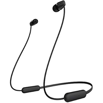 Sony Wi-C200 Wireless in-Ear Headphones, Black (WIC200/B)