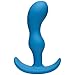 Doc Johnson Mood - Naughty 2 - Silicone Anal Plug - Extra Large - 6.0 in. Long and 1.5 in. Wide - Tapered Base for Comfort Between The Cheeks - Extra Large - Blue