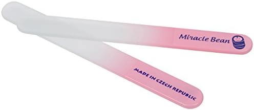 Miracle Bean Baby Nail File - Made in Czech Republic - For newborn infant and toddler (Princess Pink 1 piece)