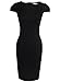 VfEmage Womens Sexy Elegant Floral Flower Lace Party Cocktail Bodycon Dress 2621 BLK M