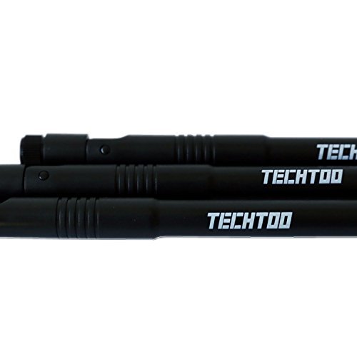 TECHTOO 9dBi Omni WiFi Antenna with RP-SMA Connector for Wireless Network Router/USB Adapter/PCI PCIe Cards/IP Camera/Wireless Range Extender(3-Pack)