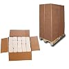 Pallet vouwhanddoeken 2-laags, wegwerppapieren handdoeken met 3200 vellen, handdoekpapier ca. 25 x 21 cm, zacht, hoogwit