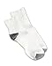 Hanes Men's Ultimate Cushion Ankle Socks 10-Pack White Shoe Size 6-12