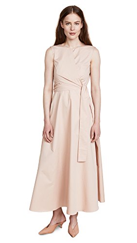 JENNY PARK Women s Delin Maxi Wrap Dress, Blush, Small
