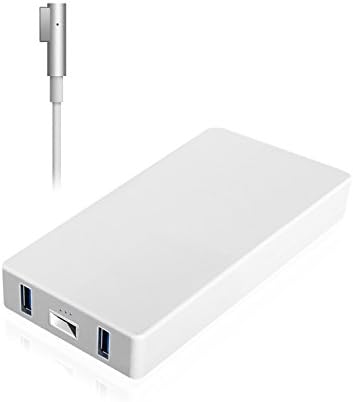 Lizone 65W AC65-M1 Slim Dual USB Travel Charger for Apple Macbook Pro Macbook Air (Compatible with 2006 to 2012 Mac 60W MC461LL/A 45W MC747LL/A) USB Charger for Tablet or Smartphone