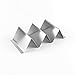 4 Pack - Stainless Steel Taco Holder Stand, Taco Truck Tray Style, Rack Holds Up to 3 Tacos Each, Oven Safe for Baking, Dishwasher and Grill Safe, by Texas Taco