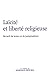 LAICITE ET LIBERTE RELIGIEUSE: RECUEIL DE TEXTES ET DE JURISPRUDENCE (SANS COLL) by 