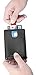 SimpacX RFID Blocking Bifold Slim Genuine Leather Thin Minimalist Front Pocket Wallets for Men Money Clip Full Grain Leather (Black)