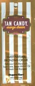 Lot of 3 Tan Candy Orange Dream Natural Bronzer Tanning Lotion Packets