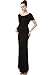 Momo Maternity Tee Shirt Column Dress - Black M