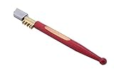 Luminbo Professional Heavy Duty Diamond Tip Glass Cutter - Brass Snapper - Hardwood Handle