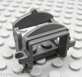 Lego Minifigure Accessories: Saddle, Dark Bluish Gray