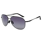 ZHILE Polarized Aviator Sunglasses for Driving and Fishing with Big Size 62mm ZH301