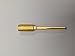 Carbide Gold , Small Barrel 3/32 Medium.